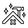 Black silhouette of a person sitting cross-legged.